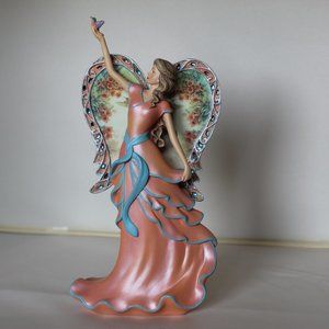 Lena Liu "Angel of Marvelous Enchantment" 2013 Ltd. 0377A Hamilton Collection 7”